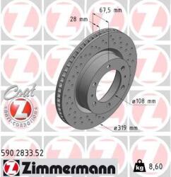 ZIMMERMANN Disc frana ZIMMERMANN SPORT Z 590.2833. 52 (590.2833.52)
