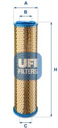 UFI Filtru aer UFI 27.729. 00 (27.729.00)