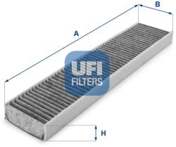 UFI Filtru, aer habitaclu UFI 54.119. 00 (54.119.00)