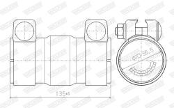 WALKER Catalizator, universal WALKER 69003 (69003)