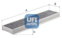 UFI Filtru, aer habitaclu UFI 54.137. 00 (54.137.00)