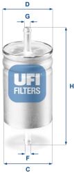 UFI filtru combustibil UFI 31.611. 00 (31.611.00) - automobilus