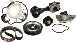 GATES Pompa apa + Set curea transmisie cu caneluri GATES Micro-V® E-START KP16PK797EST (KP16PK797EST)