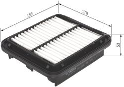 Bosch Filtru aer BOSCH 1 987 429 164 (1 987 429 164) - automobilus