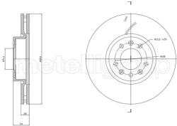 METELLI Disc frana METELLI 23-1857C (23-1857C)