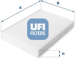 UFI Filtru, aer habitaclu UFI 53.206. 00 (53.206.00)