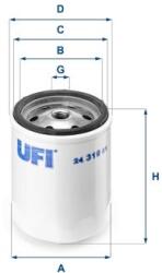 UFI filtru combustibil UFI 24.319. 01 (24.319.01)