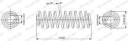 MONROE Arc spiral MONROE SPRINGS SP4039 (SP4039)