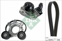 Schaeffler INA Pompa apa + Set curea transmisie cu caneluri Schaeffler INA 529 0522 30 (529 0522 30)