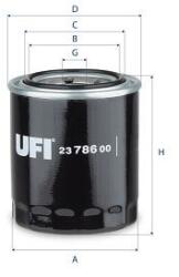 UFI Filtru ulei UFI 23.786. 00 (23.786.00)