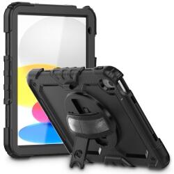 Tech-Protect tablet védőtok, Solid360 Apple iPad 10.9 2022, fekete