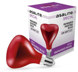 Asalite Infra Izzó Piros G95 E27 100W