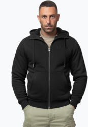Pitbull West Coast Férfi cipzáras kapucnis pulóver Pitbull Ruffin Detroit Hooded Zip black/black