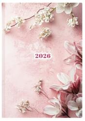 TopTimer Calendart Joy 2026 J021 A5 Planificator zilnic cu flori de foioase 26T021J-215 (27T021J-211)