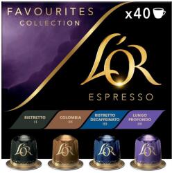 L'OR Espresso Favourites mix 40 darab, Nespresso®* Original kávégépekhez
