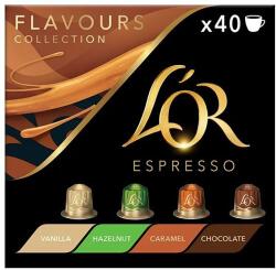 L'OR Espresso Flavours mix 40 darab, Nespresso®* Original kávégépekhez