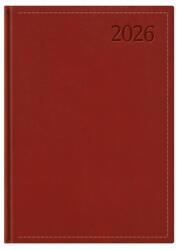 TOPTIMER Kalendart Traditional 2026 T010 A4 Jurnal săptămânal burgundy 26T010T-002 (27T010T-002)