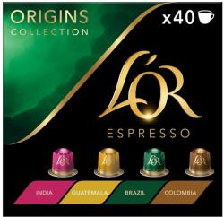 L'OR Espresso Origins mix 40 darab, Nespresso®* Original kávégépekhez