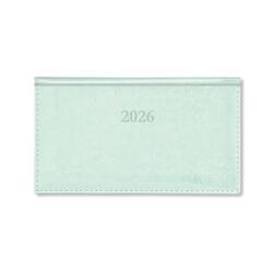 PERIOD Border Menta 2026 fekvő körbevarott zsebnaptár P4114-4577 (P4114-4577)