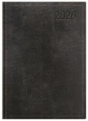 Kalendart Traditional 2026 T011 B5 heti beosztású fekete határidőnapló 26T011T-003 (26T011T-003)