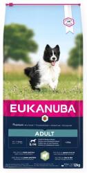 EUKANUBA Felnőtt Kis és Közepes Testű bárány & Rizs Száraz Kutyaeledel 12kg