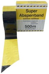  Banda bariera 500 m rulou galben/negru blocat (4022153170115) - constructii-mag