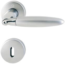 HOPPE Maner pentru usi de interior 37-42mm, Athinai M156/19KV/19KVS, cu rozete, 8mm, BB, F49-R/98-R, HOPPE (2711391) - constructii-mag