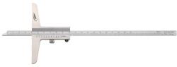 Helios Preisser Subler de masurare adancime cu tija de masurare dreapta, 200mm, citire 0.05mm, DIN862, PREISSER (0282502)