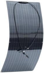  Napelem, félig rugalmas kialakítás, 150 W kimeneti teljesítmény, fekete 21, 6 V 150 W