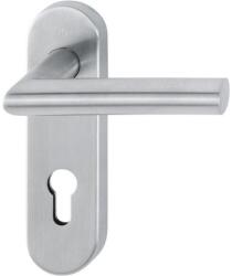 HOPPE Set maner FS-E58/353KH/1400, Serie Amsterdam, 72/9 mm, PZI, inox F69, pentru usi cu grosime 40-65mm, HOPPE (10722509) - constructii-mag