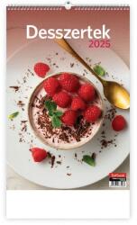 KALENDART 2026 T094 Desszertek falinaptár 26T9400-14A (26T9400-14A)