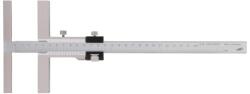Helios Preisser Subler trasare, 250mm, citire 0.05mm, inox, cu reglare fina, PREISSER (344502)