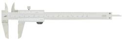 Helios Preisser Subler 150mm, varf 40mm, citire 1/20mm, DIN862, blocare cu surub, PREISSER (185501)