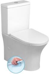SAPHO WC, Sapho Bruckner Leon rimless, monoblokkos wc, fehér 201.437. 4