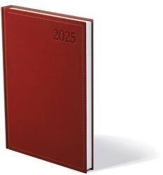Kalendart Traditional 2026 T015 A5 heti beosztású bordó határidőnapló 26T015T-002 (26T015T-002)