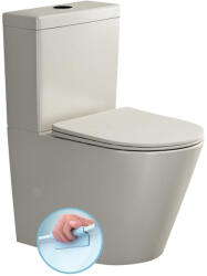 SAPHO WC, Sapho Paco rimless, monoblokkos wc, elefántcsont PC1012WRBE