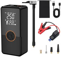 Platinet 8000mAh PowerBank with Car Jump Strater with Compressor Black PMPBTPM (PMPBTPM)