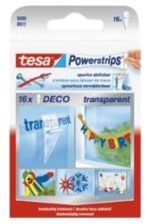 tesa Benzi adezive tesa Powerstrips Deco, 16 bucati, TESA (58800-00012-20)