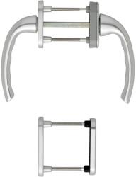 HOPPE Set maner pentru usa de balcon 63-68mm, seria Tokyo 0710RH/66N/U26/0710, 7 mm, PZ, F1, HOPPE (8137416) - constructii-mag