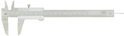 Helios Preisser Subler 150mm, varf 40mm, citire 1/20mm, DIN862, blocare cu surub, tija rotunda, PREISSER (195501)