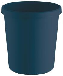 HELIT Cos de gunoi, model The green german, din plastic reciclat, 18 l, inaltime 331 mm, Ø 315 mm, albastru (H64058.34) - constructii-mag Cos de gunoi