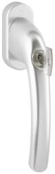 HOPPE Maner fereastra seria Tokyo 0710S/U26, 100 Nm, cu incuietoare H001, 7 x 32 mm, aluminiu F9016, HOPPE (1827907) - constructii-mag