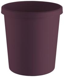 HELIT Cos de gunoi, model The green german, din plastic reciclat, 18 l, inaltime 331 mm, Ø 315 mm, rosu (H64058.25) - constructii-mag Cos de gunoi