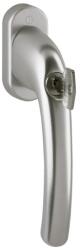 HOPPE Maner de fereastra seria Tokyo 0710S/U26, cu incuietoare, aluminiu F9, 7 x 35 mm, HOPPE (1904909) - constructii-mag