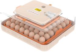 Tojáskeltető, Automata tojásforgató, Digitális hőmérsékletszabályozás, 56 db tojás