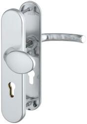 HOPPE Set maner interschimbabil seria Tokyo 76G/3331/3410/1710, pentru usi 41-46mm, 72/8mm, aluminiu F2, HOPPE (3781172) - constructii-mag