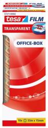 tesa Banda adeziva tesafilm, transparenta, PVC, 66 m x 15 mm, TESA (57372-00002-01)