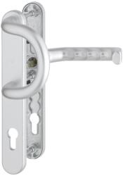 HOPPE Set maner pentru usi profilate 67-72mm, cu placuta lunga, Liverpool 538G/3357N/1313G, 8/92 mm, PZ, alb, HOPPE (2896251) - constructii-mag