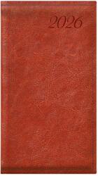 KALENDART Image 2026 I035 vörösesbarna heti beosztású álló zsebnaptár 26C035I-001 (26C035I-001)