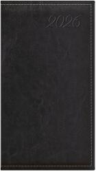 KALENDART Image 2026 I035 fekete heti beosztású álló zsebnaptár 26C035I-003 (26C035I-003)